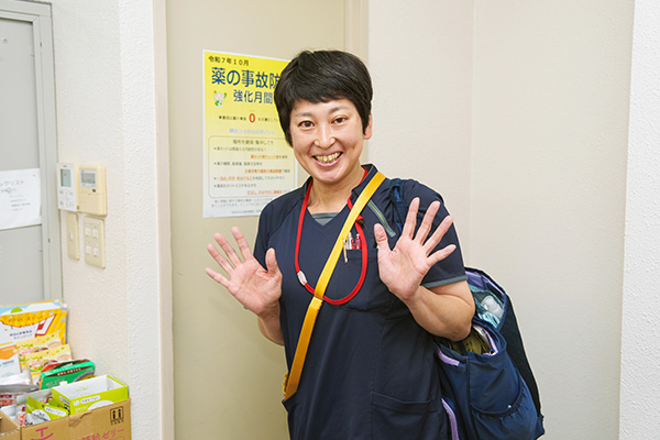 事業団の訪問看護師