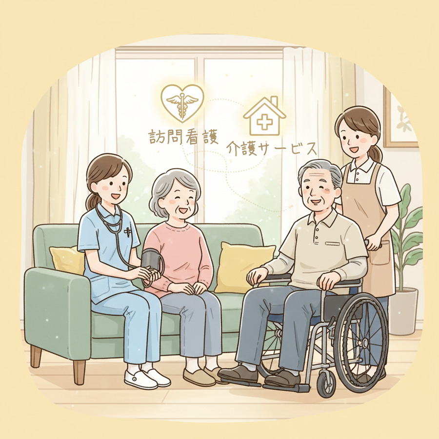 訪問看護と介護サービスの併設